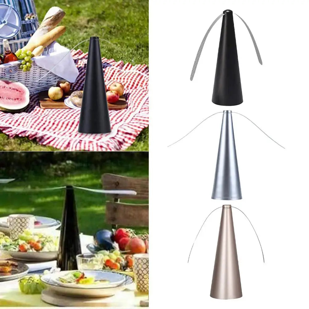 Outdoor Kitchen Fly Repellent Fan Fly Destroyer Keep Flies Bugs Away from Food Household Pest Repellent Table Fan