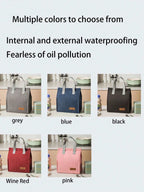 Insulated Lunch Bag – Minimalist Vertical Design, Leakproof & Reusable