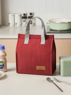 Insulated Lunch Bag – Minimalist Vertical Design, Leakproof & Reusable