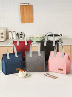 Insulated Lunch Bag – Minimalist Vertical Design, Leakproof & Reusable