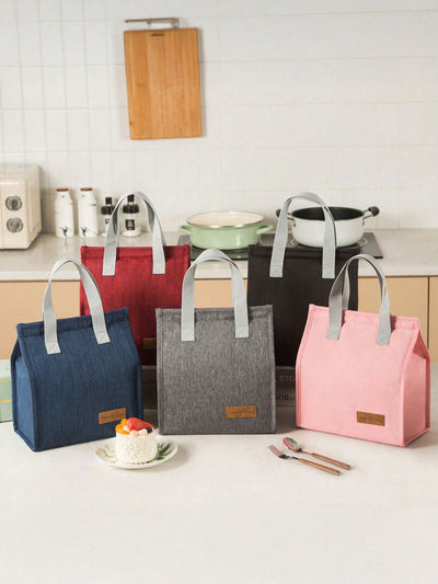 Insulated Lunch Bag – Minimalist Vertical Design, Leakproof & Reusable