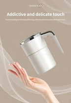 380ML Mini Electric Coffee Self Mixing Mug IP67 Waterproof Food Safe Coffee Mug USB Rechargeable Automatic Magnetic Cup for Tea & Coffee